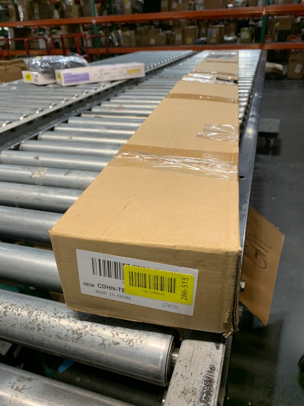 Photo 1 of (used) COSHOMER 6FT Bypass Door Hardware, Closet Door Track Kit, Top-Mounted Style, Made of Heavy Duty Aluminum