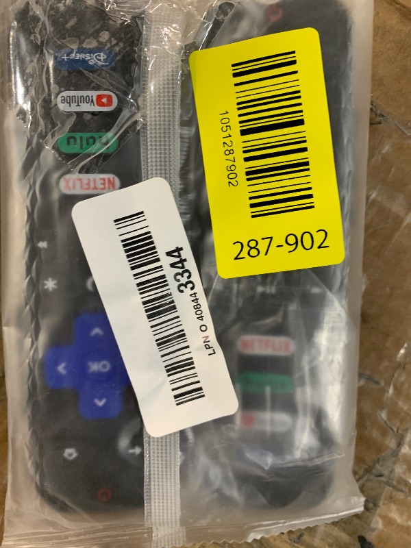 Photo 1 of (Pack of 2) Replacement Remote Control Only for Roku TV, Compatible for TCL Roku/Hisense Roku/Onn Roku/Sharp Roku/Element Roku/Westinghouse Roku/Philips Roku Smart TVs (Not for Roku Stick and Box)