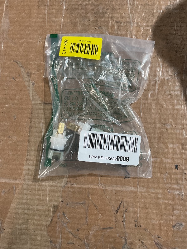 Photo 1 of RP25513 faucet stem assembly Replacement Kit for two handle faucet repair kit with RP24096 Cartridge RP4993 Seats Springs RP24097 1/4 Turn stop, 2 Pack