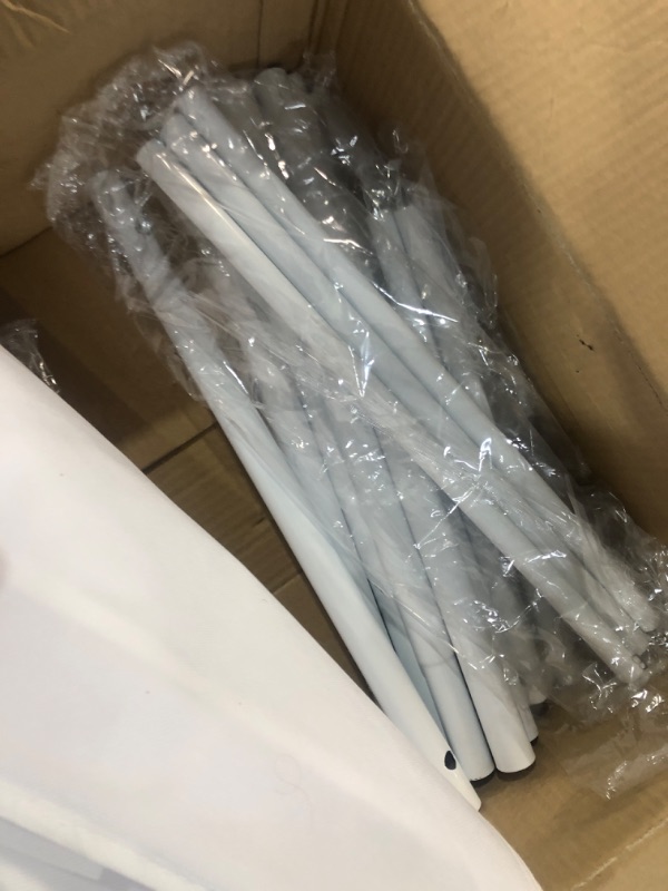 Photo 1 of ****MISSING PARTS****
MOYIPIN Portable Closet?Free Standing Wardrobe Closet with Hanging Rod and Curtain?Clothes Storage Organizer, for Cloakroom, Bedroom?40.55 x 16.73 x 65.35Inches?White