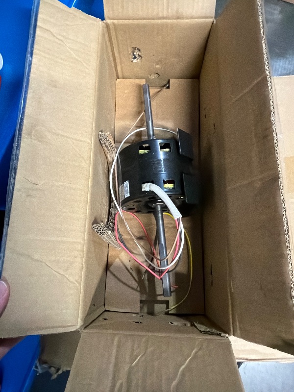 Photo 1 of ***Non-functional*** ***Parts-only***Holdia 1/4 HP 115V 1625 RPM 2 Speed Air Conditioner Blower Fan Motor Compatible with Coleman ORV4538 6757B311 322P708