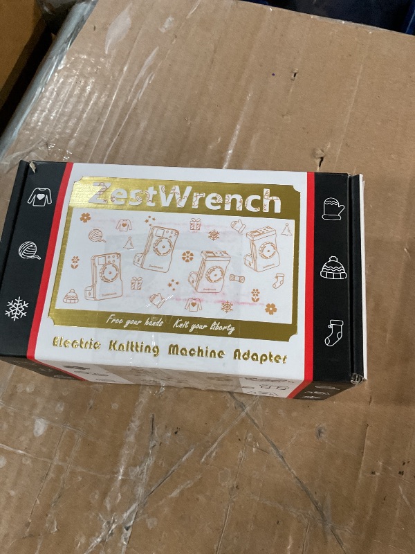 Photo 1 of [2025 Upgraded] zestwrench Electric Knitting Machine Adapter for Sentro Knitting Machine 48, LCD Panel & Row Counter, Flat/Circular Dual Mode, Variable Speed Motor Accessories for Most Yarns