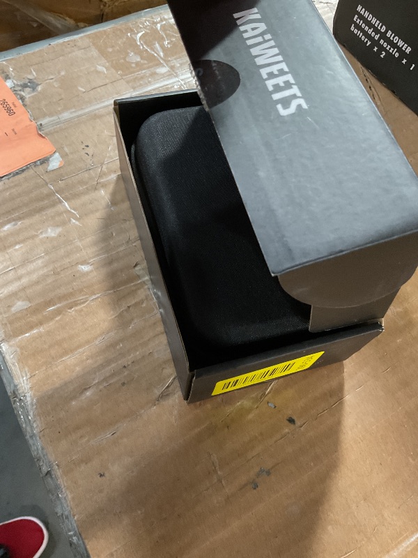 Photo 1 of **MISSING CHARGER CORD**KAIWEETS EMF Detector, 3-in-1 Handheld EMF Meter Detects EF, RF, MF, WiFi Signal, Rechargeable Radiation Detector with 3 Color Backlight and Sound Alarm, Suitable for Home, Office, Ghost Hunting