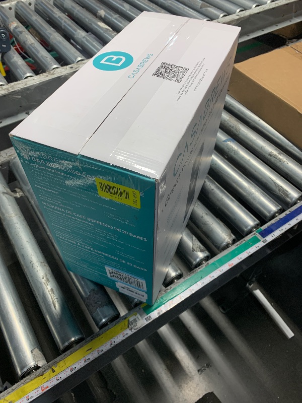 Photo 1 of ***FACTORY SEALED***
CASABREWS Espresso Machine 20 Bar, Professional Espresso Maker with Milk Frother Steam Wand, Espresso Coffee Machine with 34oz Removable Water Tank, Gift for Coffee Lovers, Coffee Gift, Sapphire Blue