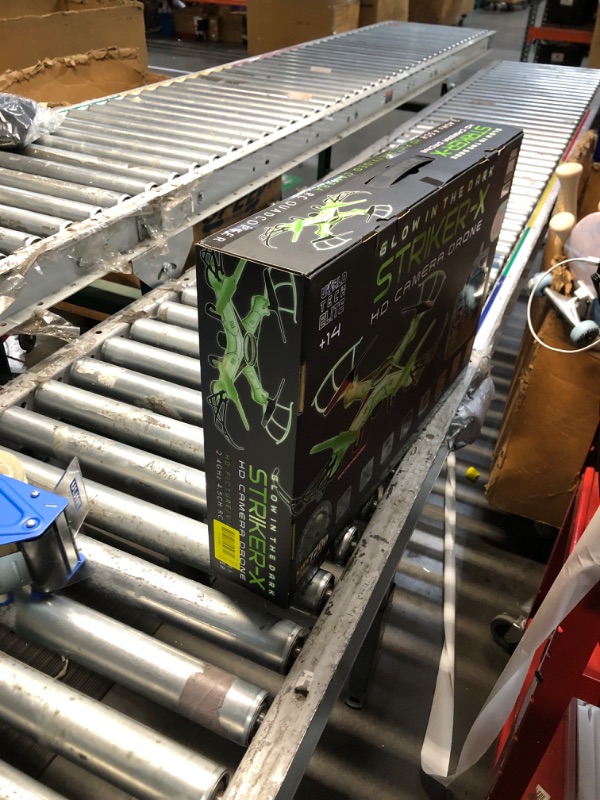 Photo 1 of ***FACTORY SEALED*** World Tech Toys Striker-X Glow-In-The-Dark 2.4Ghz 4.5Ch RC HD Camera Drone