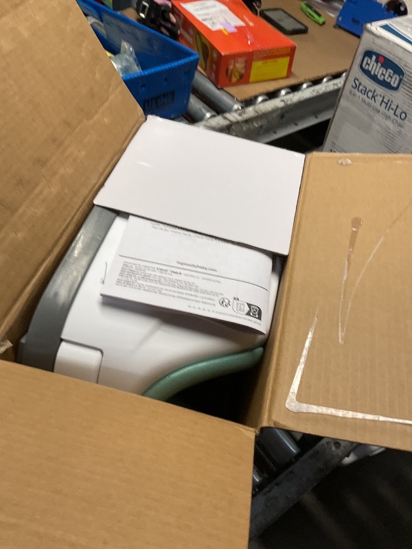 Photo 1 of ***MISSING PARTS***
Ingenuity Baby Base 2-in-1 Booster Feeding and Floor Seat with Self-Storing Tray - Mist