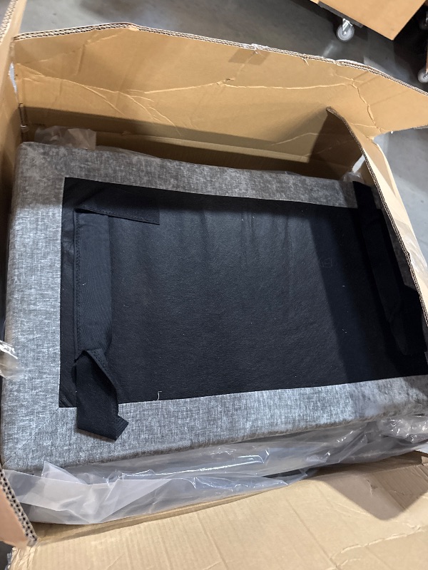 Photo 1 of ***PARTIAL SET*** Marsail Modular Sectional Sofa 110.6" U-Shaped Modern Comfy Cloud Couch, 5-Seat Chenille Deep Seat Sofa with Throw Pillow & Movable Ottoman for Living Room, Bedroom and Apartment, Charcoal Gray