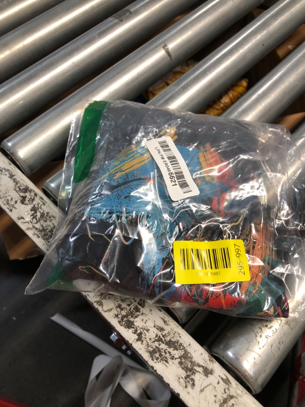 Photo 1 of @rtY Art Drawing Graphic Colorful Abstract Painting T-Shirt, Small, Black