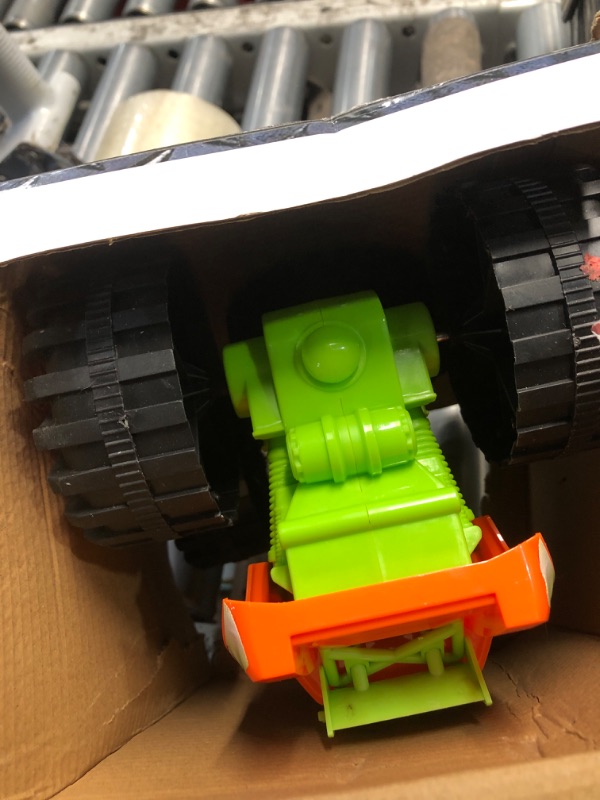 Photo 1 of Exploding Monster Truck Toy with Explosive Crash Sounds and Lights, Smash It Up Again and Again, 8.7” Monster Truck Toys for Boys Kids Ages 3, 4-7 & Above | Toddler Toys for 3 Year Old Boys Gift