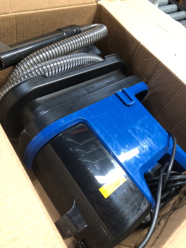 Photo 1 of Vaconly Portable Spot Cleaner Machine for Carpet and Upholstery - 18Kpa Carpet Cleaner with Dual BrushHeads, Easy Move, Cleaning Machine for Furniture, Couch, Stairs, Car and Pet Stain, Blue
