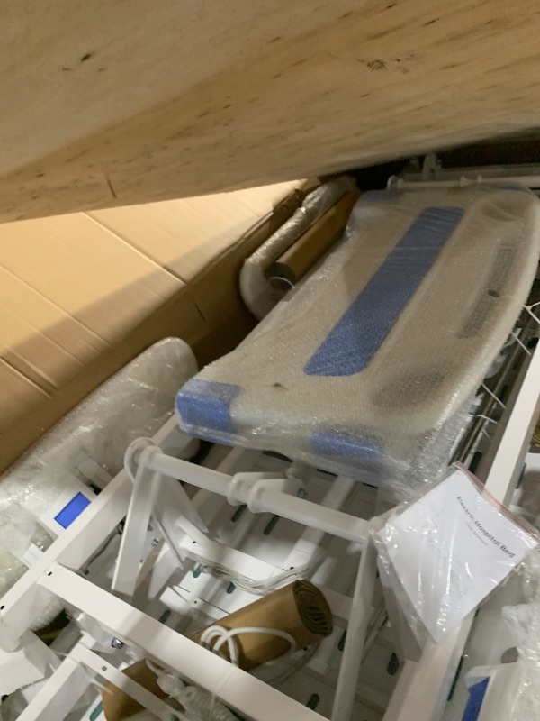 Photo 1 of ***PALLET TRUCK OR TRAILER PICKUP ONLY***
Restisland Premium 5 Function Electric Hospital ICU Bed with Mattress & IV Pole.