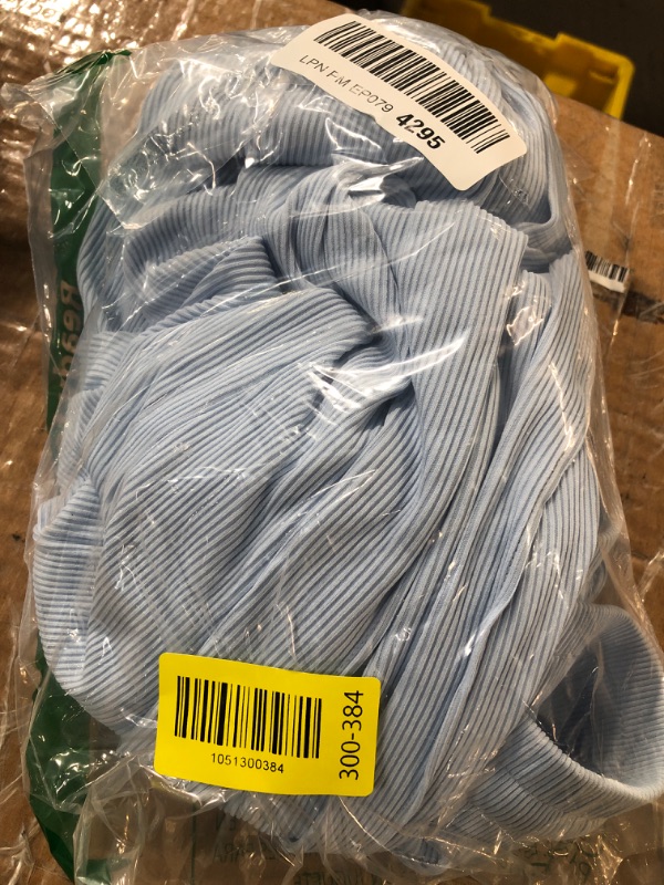 Photo 1 of (MISSING TOP) PRETTYGARDEN Womens Summer Outfits 2 Piece Sets Casual Ribbed Knit Crop Tube Top Wide Leg Pants Spring Matching Lounge Set(Light Blue,Small)