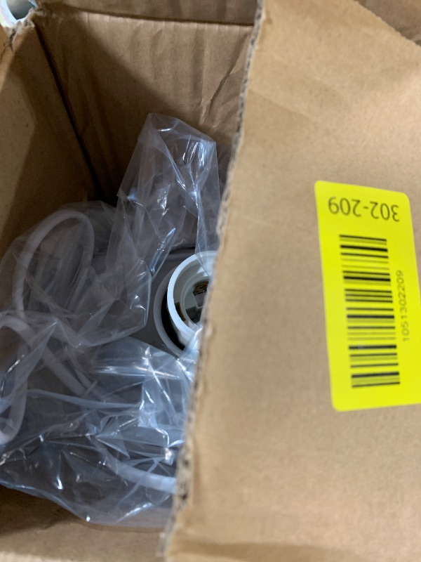 Photo 1 of (missing lamp shade) Zenply Korean Pleated Table Lamp, Bedside Nightstand Mini Lamp for Bedroom Living Room Small Spaces