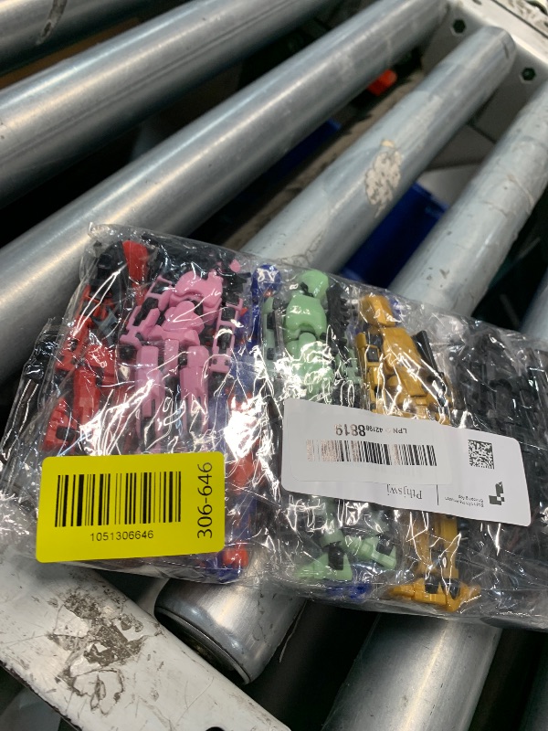 Photo 1 of (Assembly Completed) 8 Packs Dummy13 Action Figure Set, 3D Printed ActionFigure Toy Gifts for Kids, Dummy 13,Robot 13 Action Figure Full Body Mechanical Doll Christmas Birthday Gift for Boys Girls