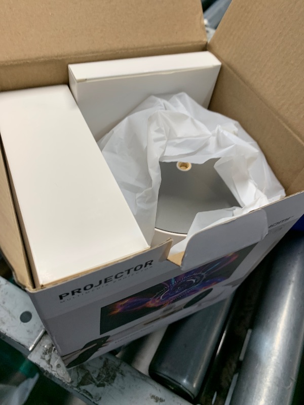 Photo 1 of ?Electric Focus?Mini Portable Projector with 4K Support, Bluetooth 5.4 WIFI6, 5watt Sound Base Speaker, 260 ANSI, Android 11, 210° Rotation , Auto Keystone Correction Video Projector HY300 PLUS