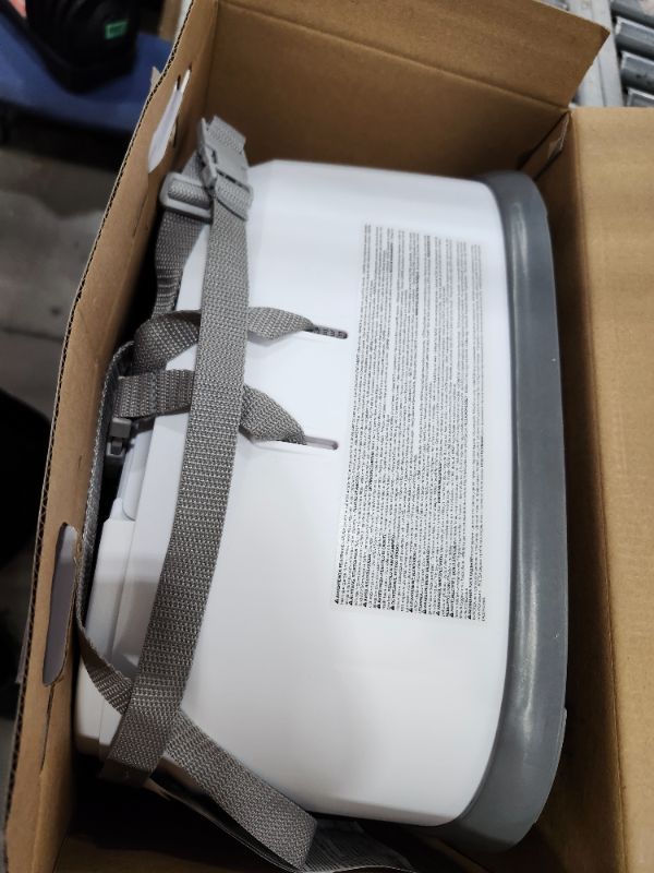 Photo 1 of *******************missing back support************
Ingenuity Baby Base 2-in-1 Booster Feeding and Floor Seat with Self-Storing Tray - Night Sky