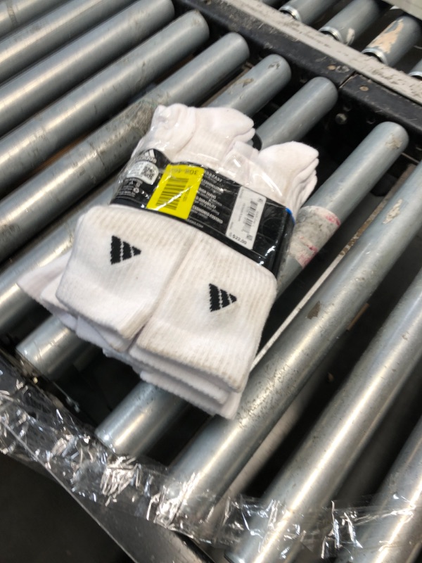 Photo 1 of ***2 PACK****adidas Men's Athletic Cushioned 6-Pack Crew, Cushioned Crew Socks with Arch Compression for a Secure Fit