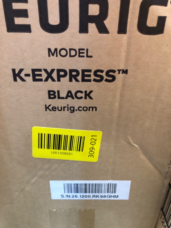 Photo 1 of ***FACTORY SEALED***Keurig K-Express Single Serve K-Cup Pod Coffee Maker, 3 Brew Sizes, Strong Button Feature, 42oz Removable Reservoir, Black