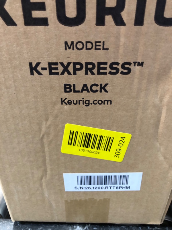Photo 1 of ***FACTORY SEALED***Keurig K-Express Single Serve K-Cup Pod Coffee Maker, 3 Brew Sizes, Strong Button Feature, 42oz Removable Reservoir, Black
