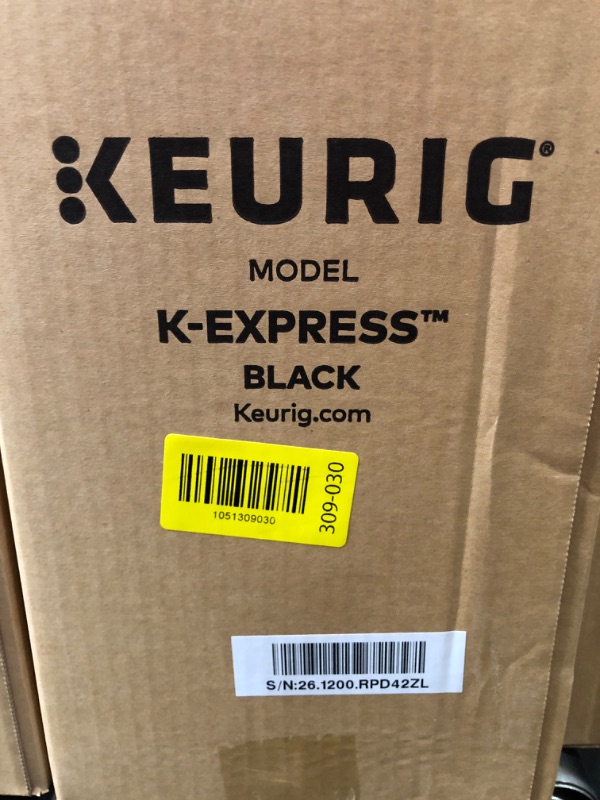 Photo 1 of ***FACTORY SEALED***Keurig K-Express Single Serve K-Cup Pod Coffee Maker, 3 Brew Sizes, Strong Button Feature, 42oz Removable Reservoir, Black