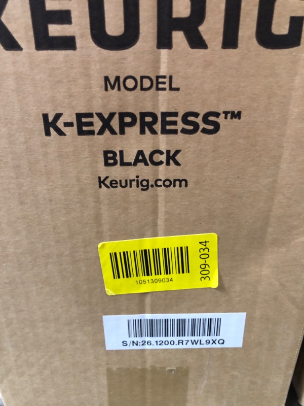 Photo 1 of ***FACTORY SEALED***Keurig K-Express Single Serve K-Cup Pod Coffee Maker, 3 Brew Sizes, Strong Button Feature, 42oz Removable Reservoir, Black