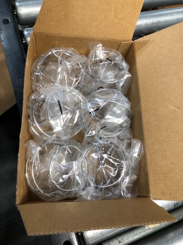 Photo 1 of (6 Pack) TunaMax 1/2" Fire Sprinkler Head Cage Guard Protector Cover for Protecting Side Wall & Pendent Semi - Recessed Sprinkler Heads Fire Sprinkler Covers for Ceiling