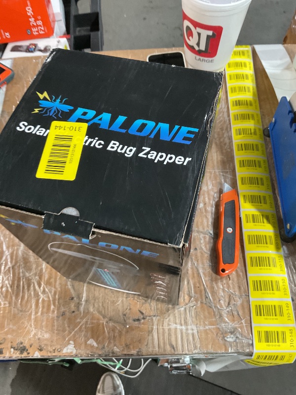 Photo 1 of PALONE Solar Bug Zapper Outdoor, Detachable Solar Mosquito Zapper, Insect Zapper Indoor with LED Light, 4500V Fly Zapper 4 in 1 Electric Bug Zapper for Outdoor Camping Patio Garden Mosquito Killer