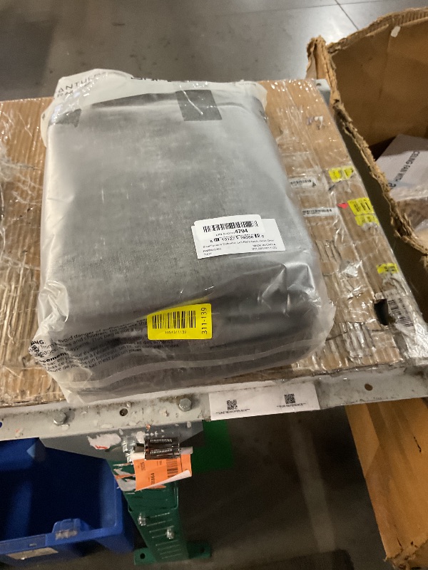 Photo 1 of (BAGGED) (USED/FAIR) [3pcs] Panther Armor Cat Scratch Mats for Furniture [Left & Right Arm, Back Rest, Grey] - Natural Sisal Couch Protector from Cat Scratching - Furniture Protectors - Scratch Pads