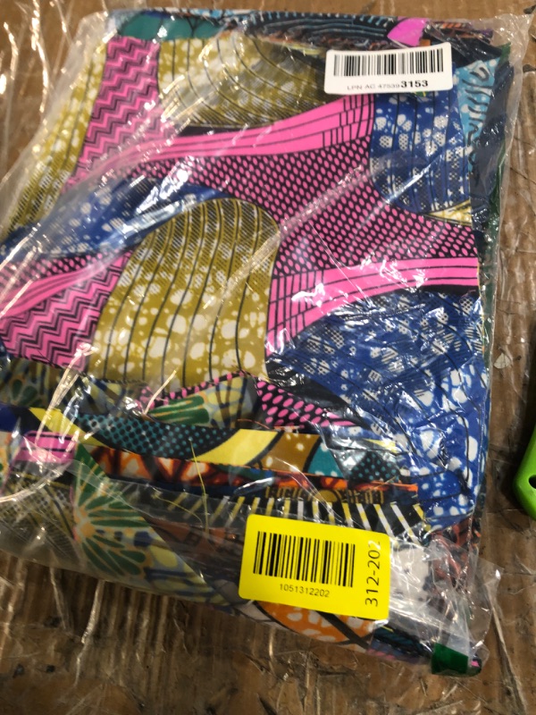 Photo 1 of (used)(incomplete) Mixweer 40 Pcs 20 x 16 Inch African Cotton Fabric Square No Repeat Quilting Fabrics Bundles African Wax Fabric Cotton Ankara Fat