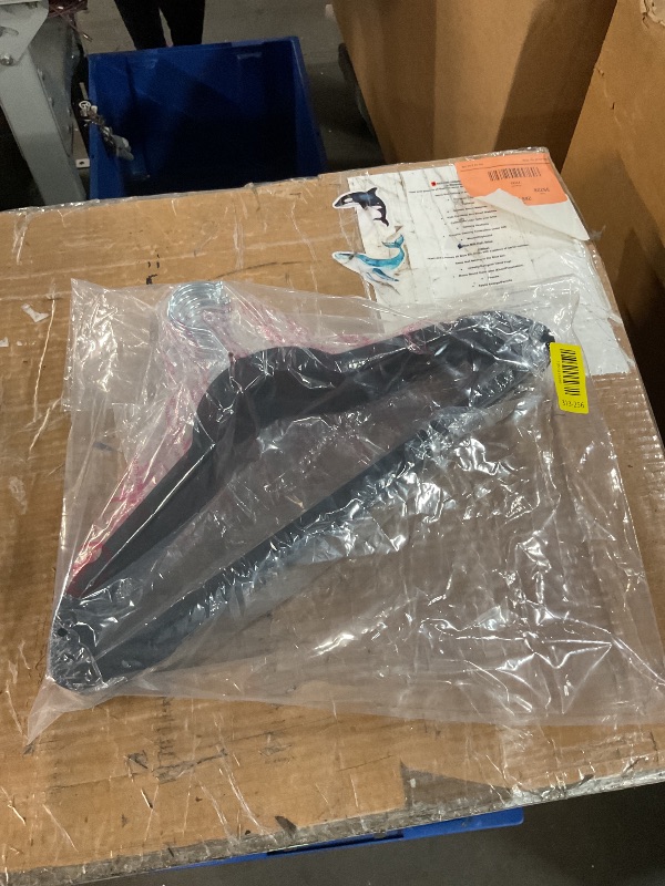 Photo 1 of (15) HOUSE DAY Black Velvet Hangers  Non Slip Clothes Felt Hanger Heavy Duty for Coat