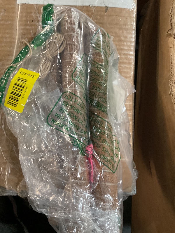 Photo 1 of ?4 Pack? JJGoo Moss Pole, 17 inch Coco Coir Totem Poles Extending to 53 Inches, Plant Support Stick Plant Poles for Indoor Plants Climbing Plants Monstera, Sphagnum, Pothos