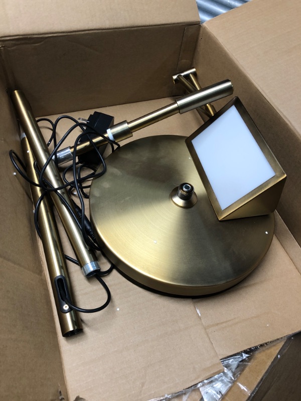 Photo 1 of ***STOCK PHOTO FOR REFERENCE ONLY***
 LEPOWER Desk Lamp, 800LM LED for Home Office, 12W Reading for Desk, Eye-Caring Light, Touch Table Gooseneck Lamp, 50 Lighting Modes, Bright for Bedroom, Study (Gold)