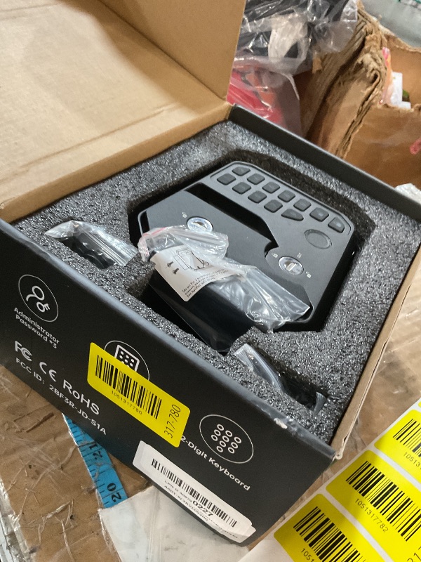 Photo 1 of (used)(see images)KYX Upgraded RV Door Lock Replacement Keyless Entry Keypad, with Bluetooth APP and Remote Control Thumbprint Password