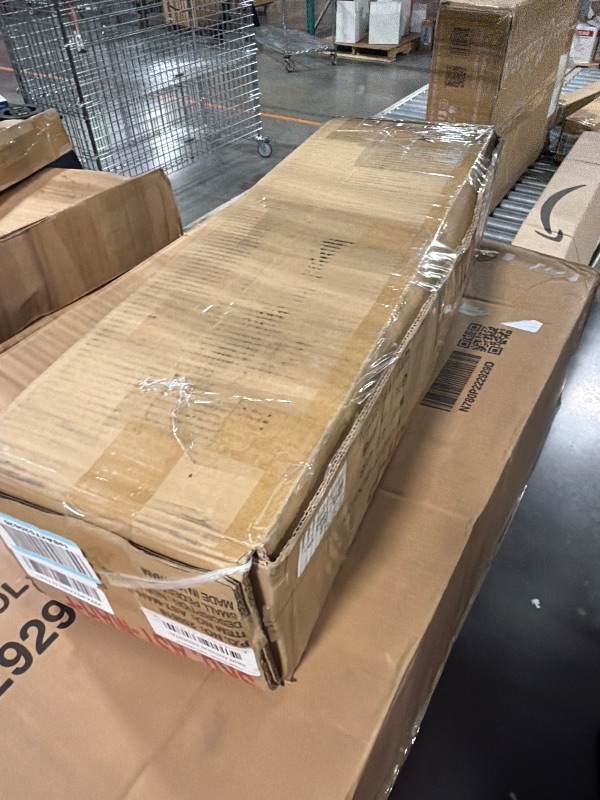Photo 1 of ****NO TOP*****East West Furniture EST-MAH-TP Eden Modern Dining Table - a Round Kitchen Table Top with Pedestal Base, 30x30 Inch, Mahogany