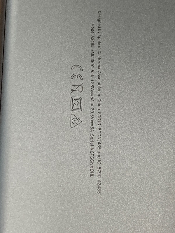 Photo 1 of ****MINOR DAMAGE, SCREEN MARKS****
Apple 2021 MacBook Pro with Apple M1 Max Chip, 16-inch, 32GB RAM, 1TB SSD Storage, Space Gray (Renewed)