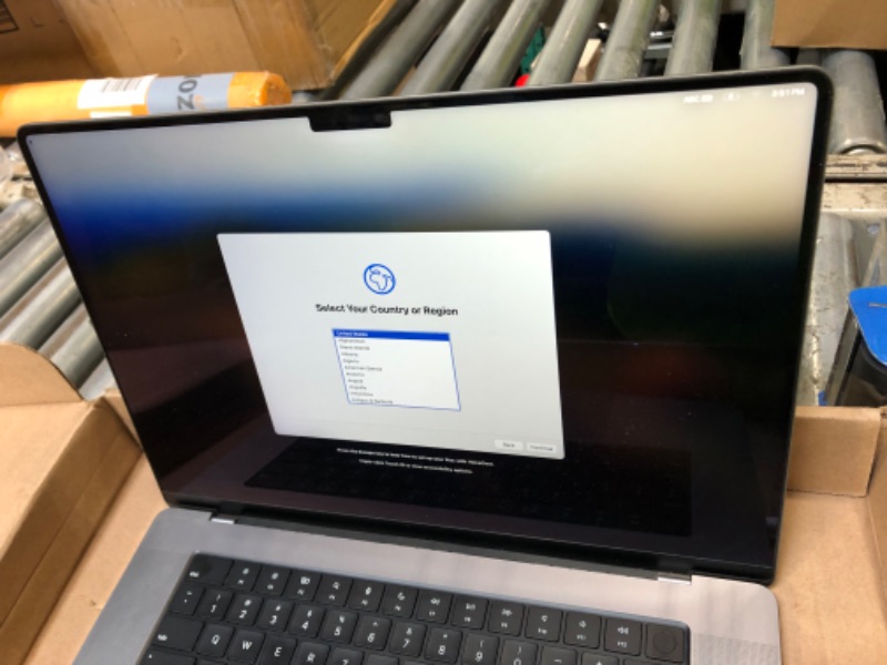 Photo 1 of ***MINOR SCRATCHES***
Apple 2021 MacBook Pro with Apple M1 Max Chip, 16-inch, 32GB RAM, 1TB SSD Storage, Space Gray (Renewed)