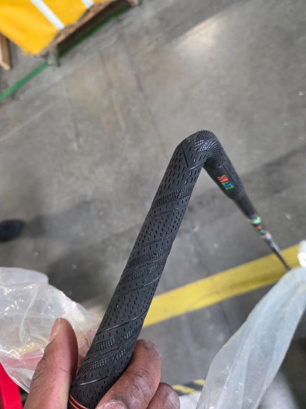 Photo 1 of ***MAJOR DAMAGE*** HUAEN Golf Swing Trainer Aid for Indoor Practice Speed Training, Warm up Stick Improved Rhythm, Grip, Flexibility, Balance, Tempo and Strength with 2 Adjustable Weights