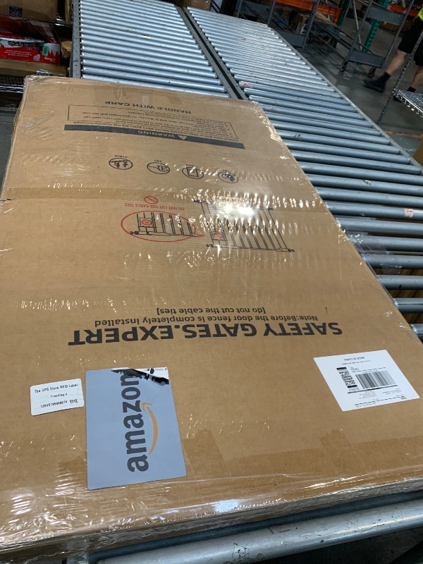 Photo 1 of ***FACTORY SEALED***
Ulifemate 51.18" Extra Tall Cat Gate for Door Way Auto Close, 30"-40" Adjustable Width Pet Gate with 2.75" and 5.5" Extension Kits, No Drilling Pressure Mount Kit, White