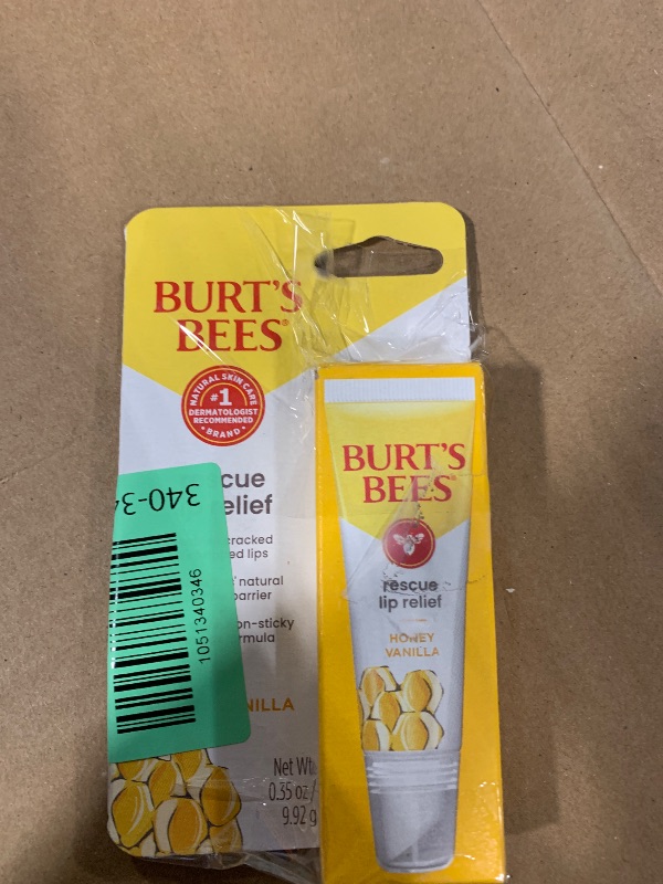Photo 1 of ** SIMILAR IMAGE**Burt’s Bees Lavender Vanilla Moisturizing Lip Balm, Flavorful Lip Balm Provides 12 Hour Moisture, 100% Natural Origin, Responsibly Sourced Beeswax, 0.15 Ounce Tube