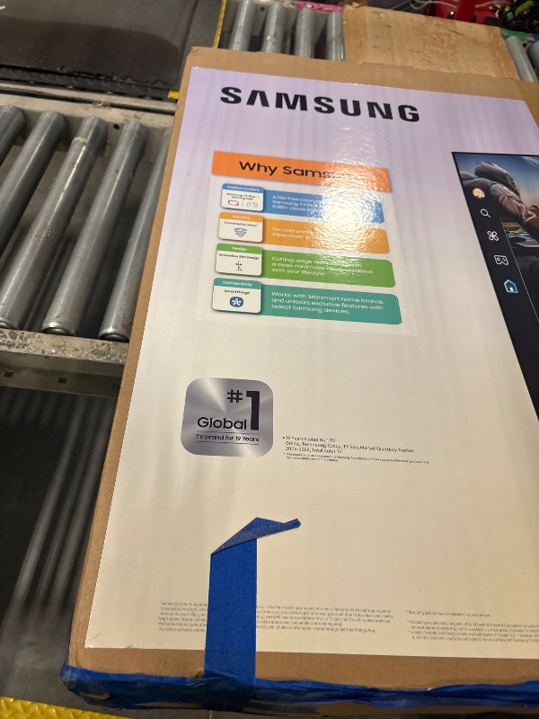 Photo 1 of ** SOLD AS IS NO REFUND/RETURN** SEE COMMENTS Samsung 65-Inch Class Crystal UHD U8000F 4K Smart TV (2025 Model) Endless Free Content, Crystal Processor 4K, MetalStream Design, Knox Security, Alexa Built-in