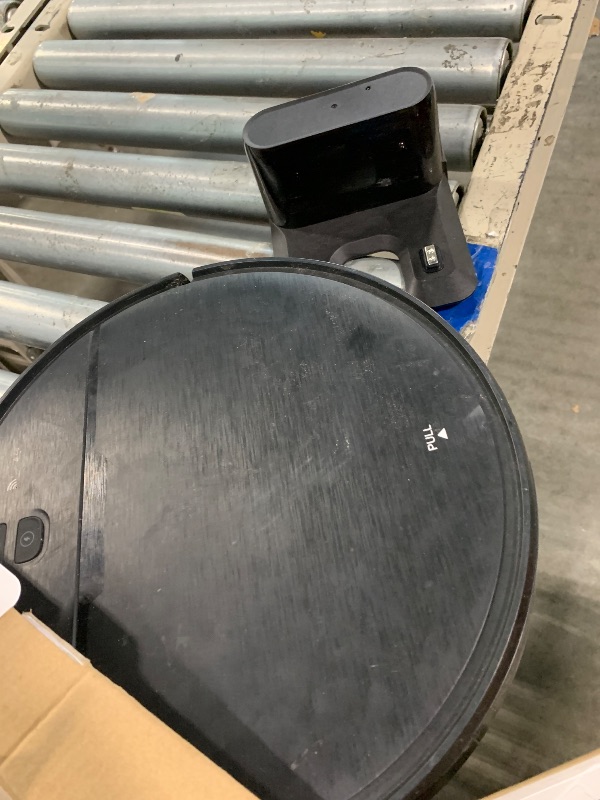 Photo 1 of ***Cable and remote missing.**** Robot Vacuum and Mop Combo, 2300Pa Strong Suction, 2-in-1 Dust Box and Water Tank, Works with Alexa/Google Assistant, Long Runtime, Schedule, Quiet, Ideal for Hard Floors, Low-Pile Carpets and Pets