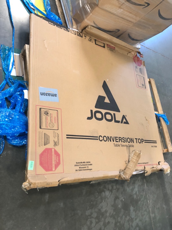 Photo 1 of ***SIMILAR ITEM***
JOOLA Tetra - 4 Piece Ping Pong Table Top for Pool Table - Includes Ping Pong Net Set - Full Size Table Tennis Conversion Top for Billiard Tables - Easy Assembly & Compact Storage - Incl. Foam Backing