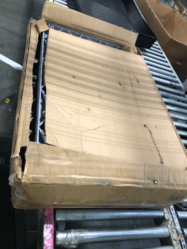 Photo 1 of ***SIMILAR ITEM***
Tooremine 2 Tier Rolling Utility Cart on Wheels, 1000 lbs Capacity Plastic Service Cart with Lipped Shelves, 46 x 26-Inch Heavy Duty Work Cart for Warehouse, Garage, Cleaning, Gray