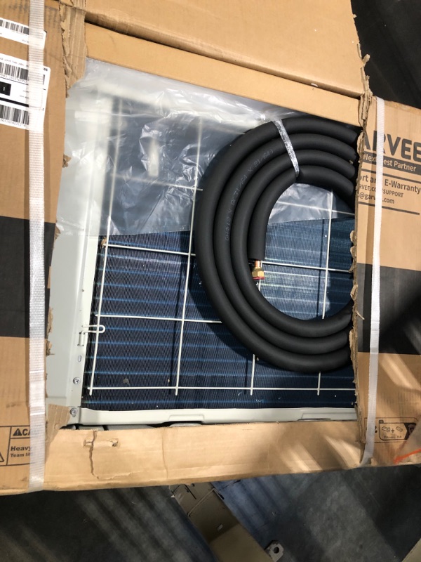 View 3 of ***UPDATED 5/17*** GarveeHome SEER 18.5 9000BTU 230V Mini Split Air Conditioner | Energy-Efficient Inverter AC System with WiFi, Remote Control & Easy Installation Kit for Rooms Up to 450 Sq.Ft