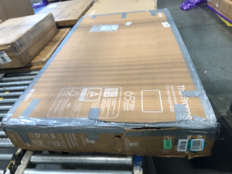 Photo 1 of ***FINAL SALE////NO RETURN ITEM *** Samsung 65-Inch Class The Frame LS03F 4K QLED Smart TV (2025 Model) Slim Fit Wall Mount, Modern Frame Design, NQ4 AI Gen2 Processor, Art Mode, Artful Picture Quality, Samsung Vision AI, Alexa Built-in