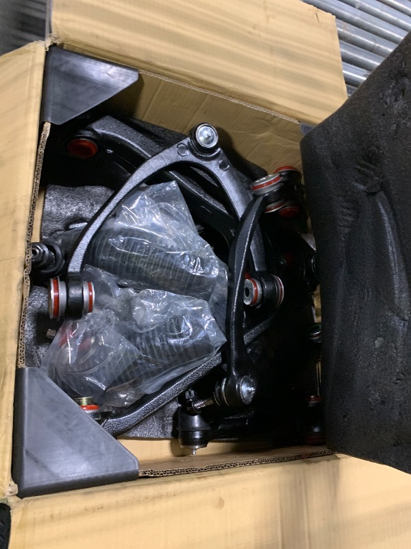 Photo 1 of ***** AS IS ALL SALES FINAL NO RETURNS ******L12pc Front End Control Arms Suspension Kit for 04-07 GMC ENVOY BUICK  RAINIER  Esv/Ext, 4 Tie Rods 2 Sway Bars 2 BootsLPNGSAA1091156