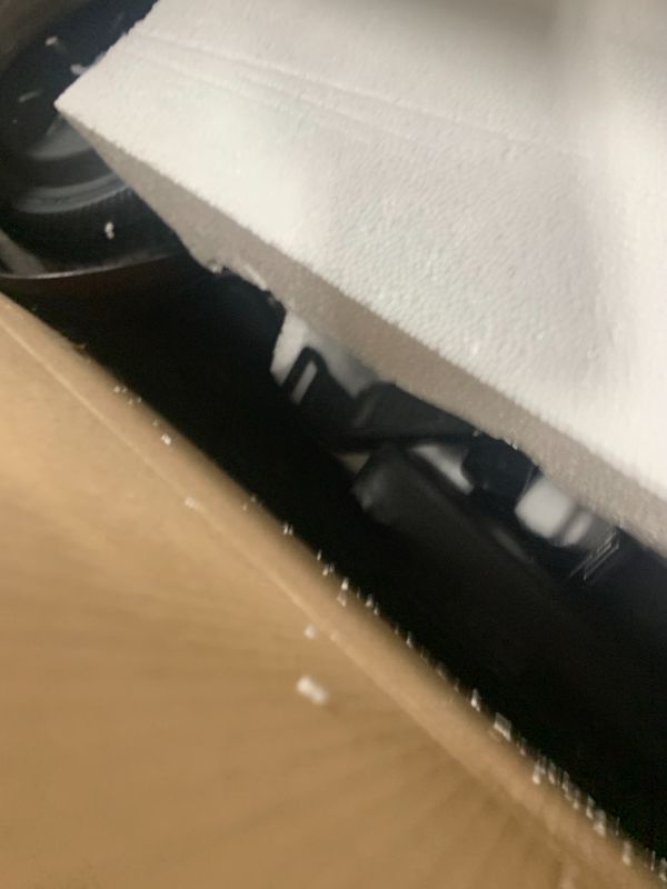 Photo 1 of ***FOR PARTS ONLY - MISSING PIECES/ NON FUNCTIONAL - AS IS NO RETURNS SALE FINAL*** Hover-1 Superstar Hoverboard Combo Seat Attachment Buggy, 7 MPH Top Speed, 6 Mile Range, 400W Motor (2X 200W), 4.5Hr Charge Time, 220lbs Max Weight, Black