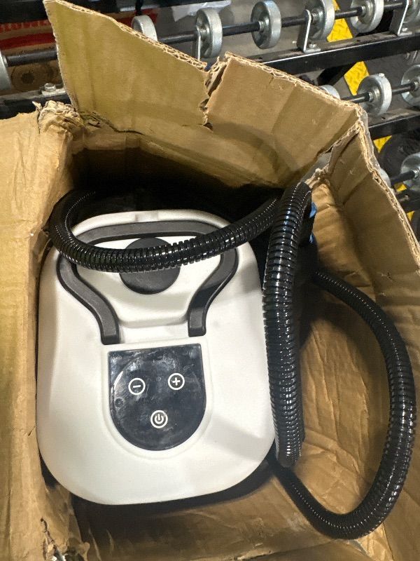 Photo 1 of **DIRTY/MINOE DAMAGE**
Powerful 2500W Handheld Steam Cleaner,15s Fast Heat-Up & High-Pressure Steam, 6-Level Adjustable Settings for Deep Cleaning on Floors, Kitchen, Bathroom, Car, Grout (White)