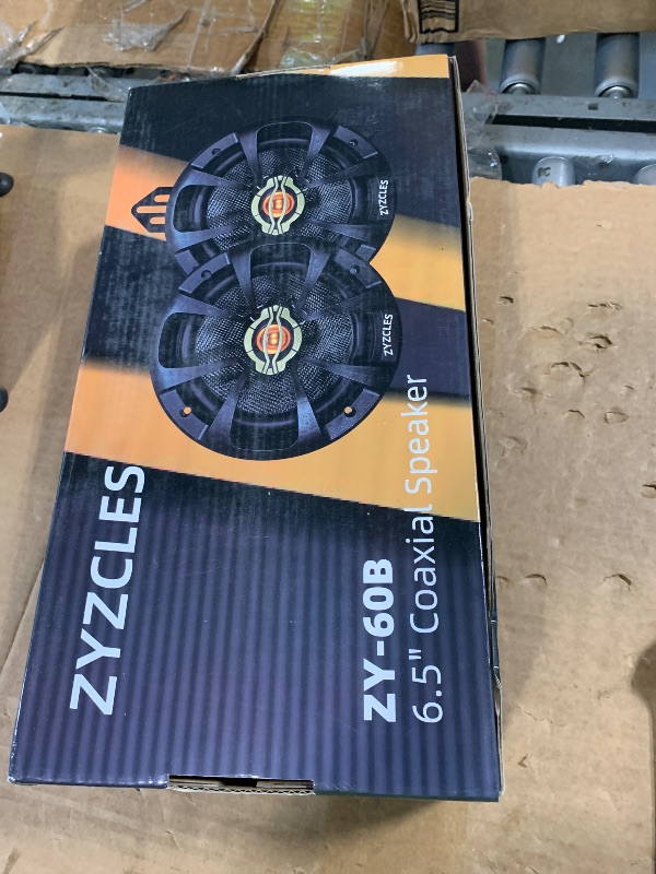 Photo 1 of **DAMAGED**
CLES ZYZ 2026 Upgraded 6.5 Inch Car Speakers, 6.5 Speakers, 800W Peak Power, 200W RMS, 4 Ohm, Car Audio Speakers with Glass Fiber Woofer & PEI Tweeters for Hi-Fi Music Experience (Pair)