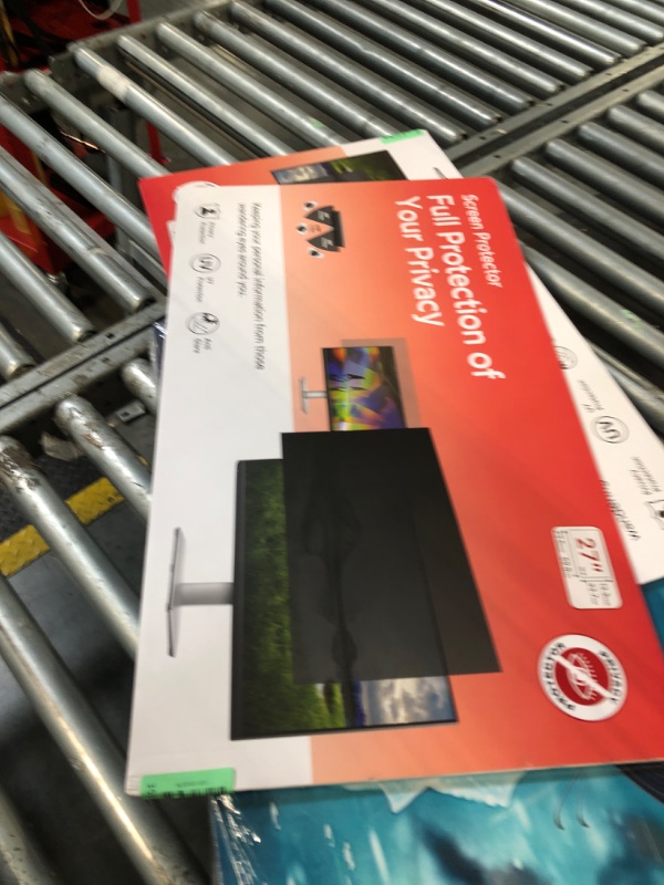 Photo 1 of !!!!FACTORY SEALED!!!!!!!!MOBDIK 27 Inch Computer Privacy Screen for 16:9 Aspect Ratio Widescreen Monitor, Anti Blue Light Computer Monitor Privacy Filter, Anti Glare & Spy - 2 Pack
